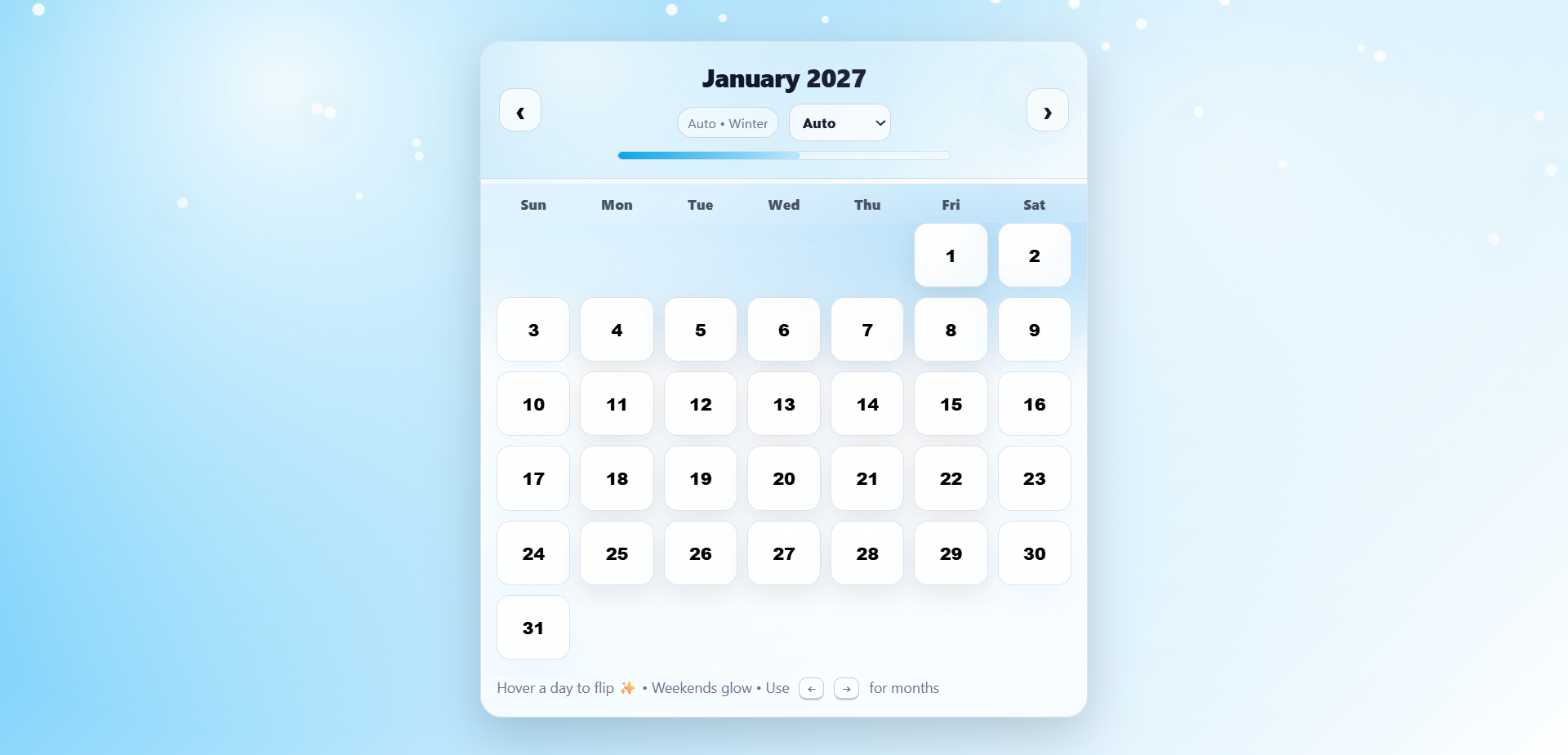 Seasonscape screenshot